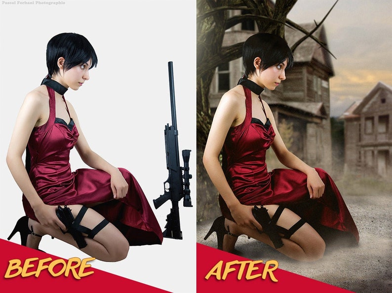 Photo Editing Service, Fantasy Digital Background, Cosplay Photo Manipulation, Photo Enhancement, Cosplay, Color correction, Photoshop bild 4