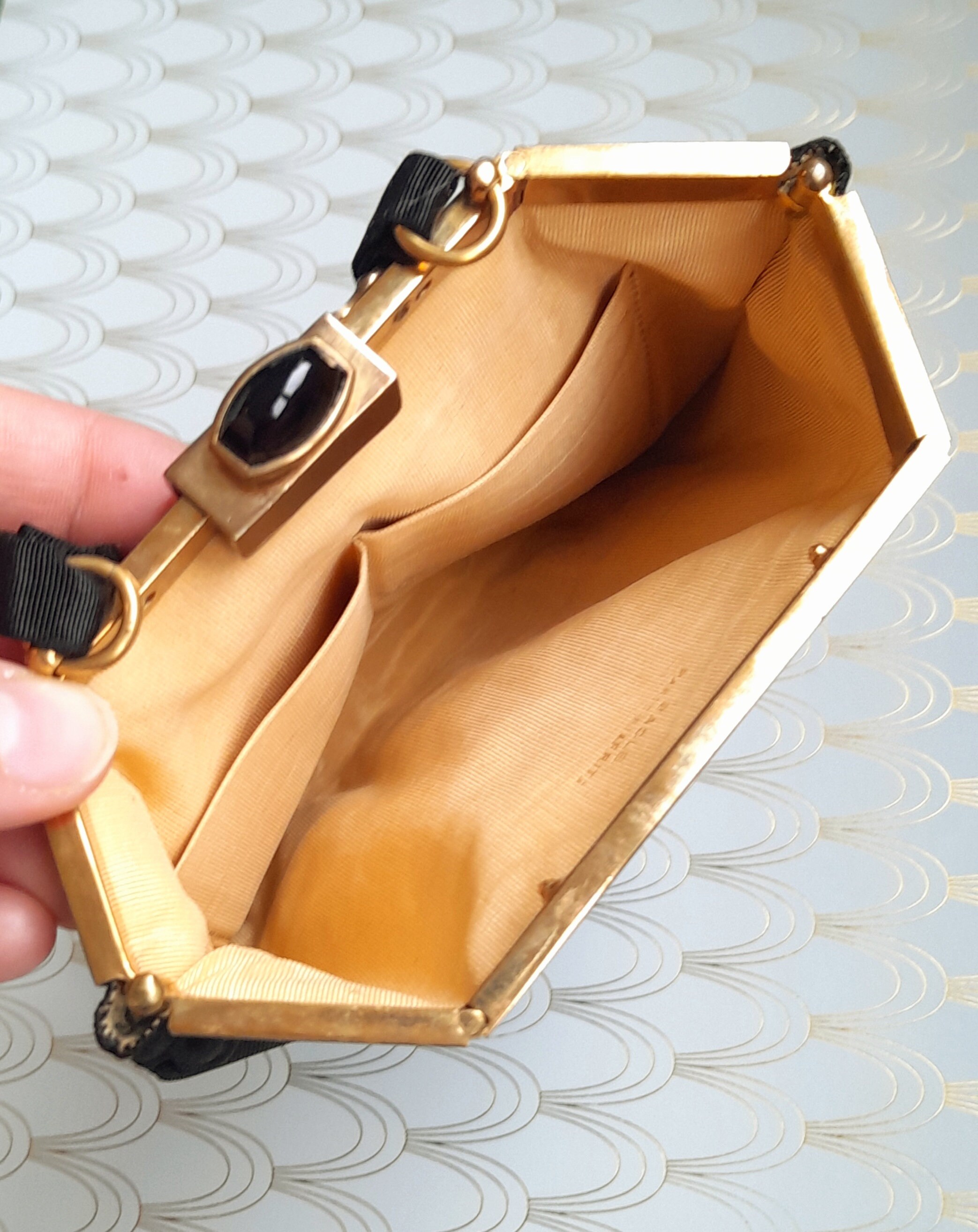 Luxury French Designer Handbag / Purse Antique Silk Bag Etsy UK