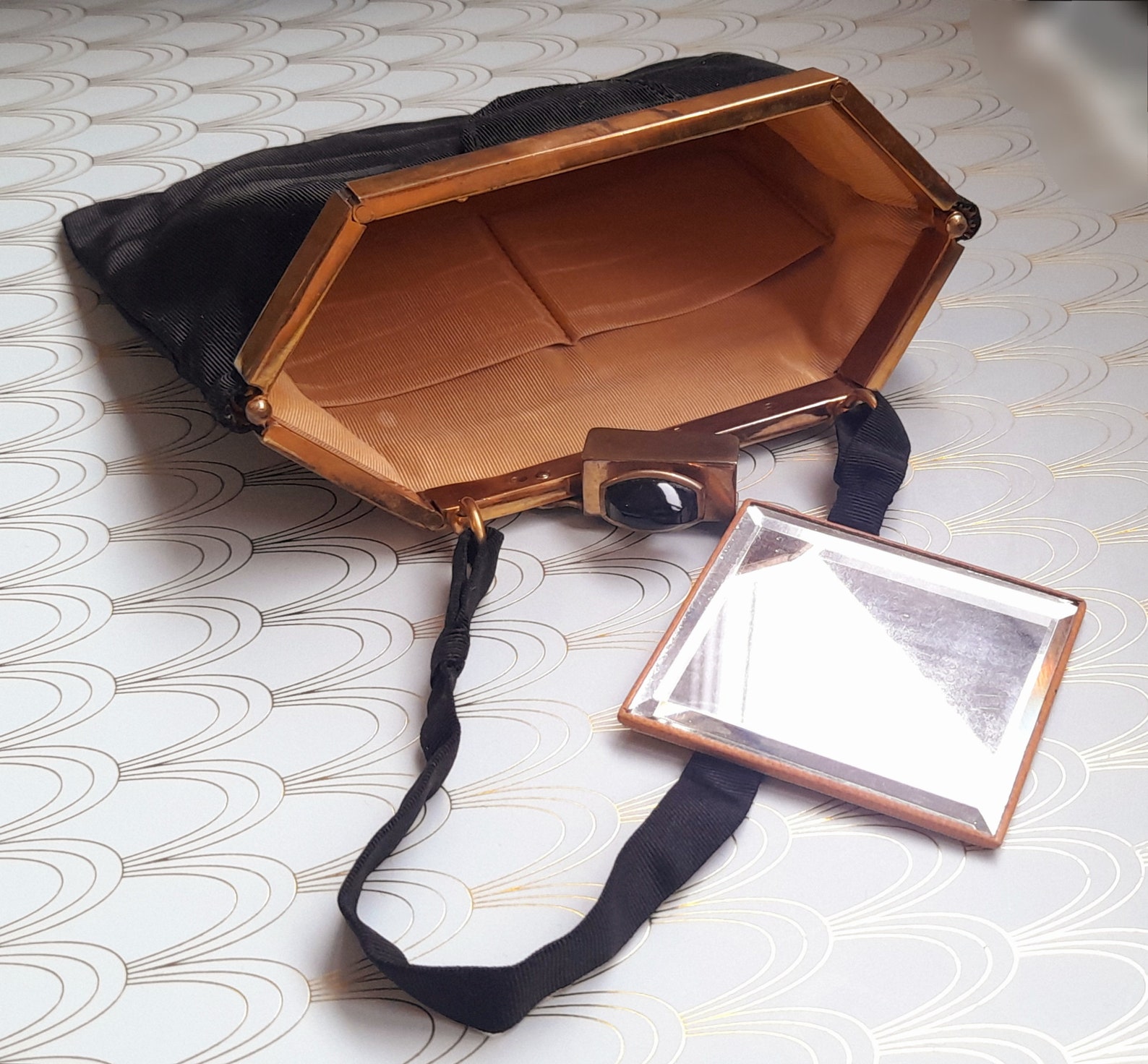 Luxury French Designer Handbag / Purse Antique Silk Bag Etsy