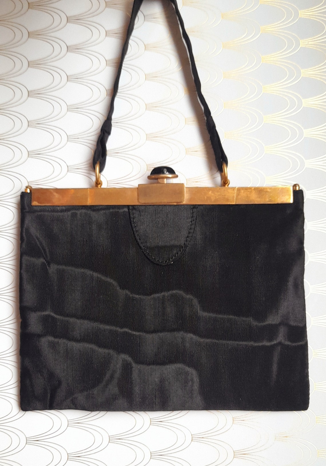 Luxury French Designer Handbag / Purse Antique Silk Bag Etsy