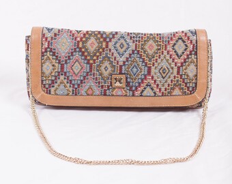 Vintage 90's Colorful Liz Claiborne Rectangle Purse