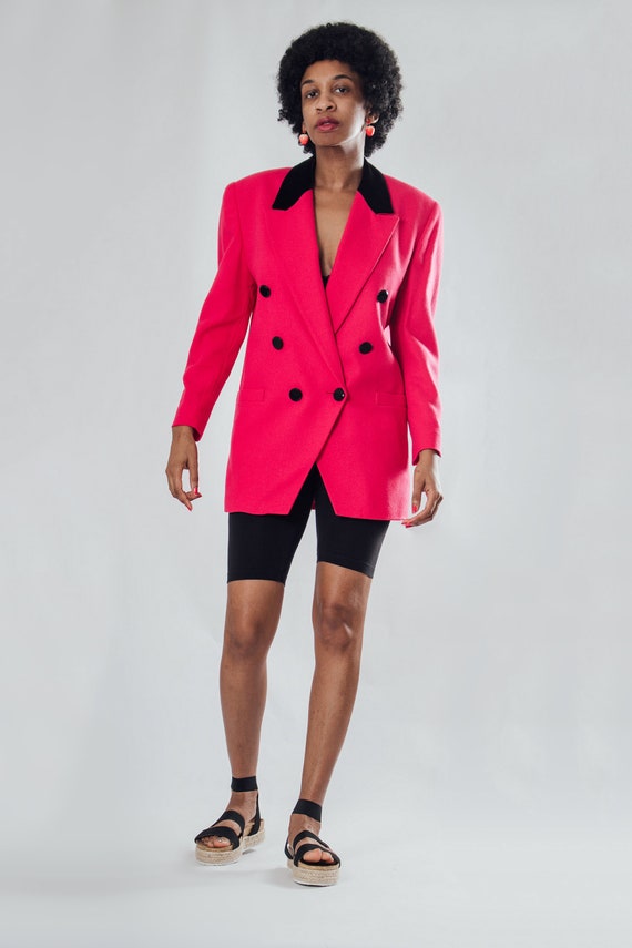 Vintage 90's Hot Pink Blazer (S)