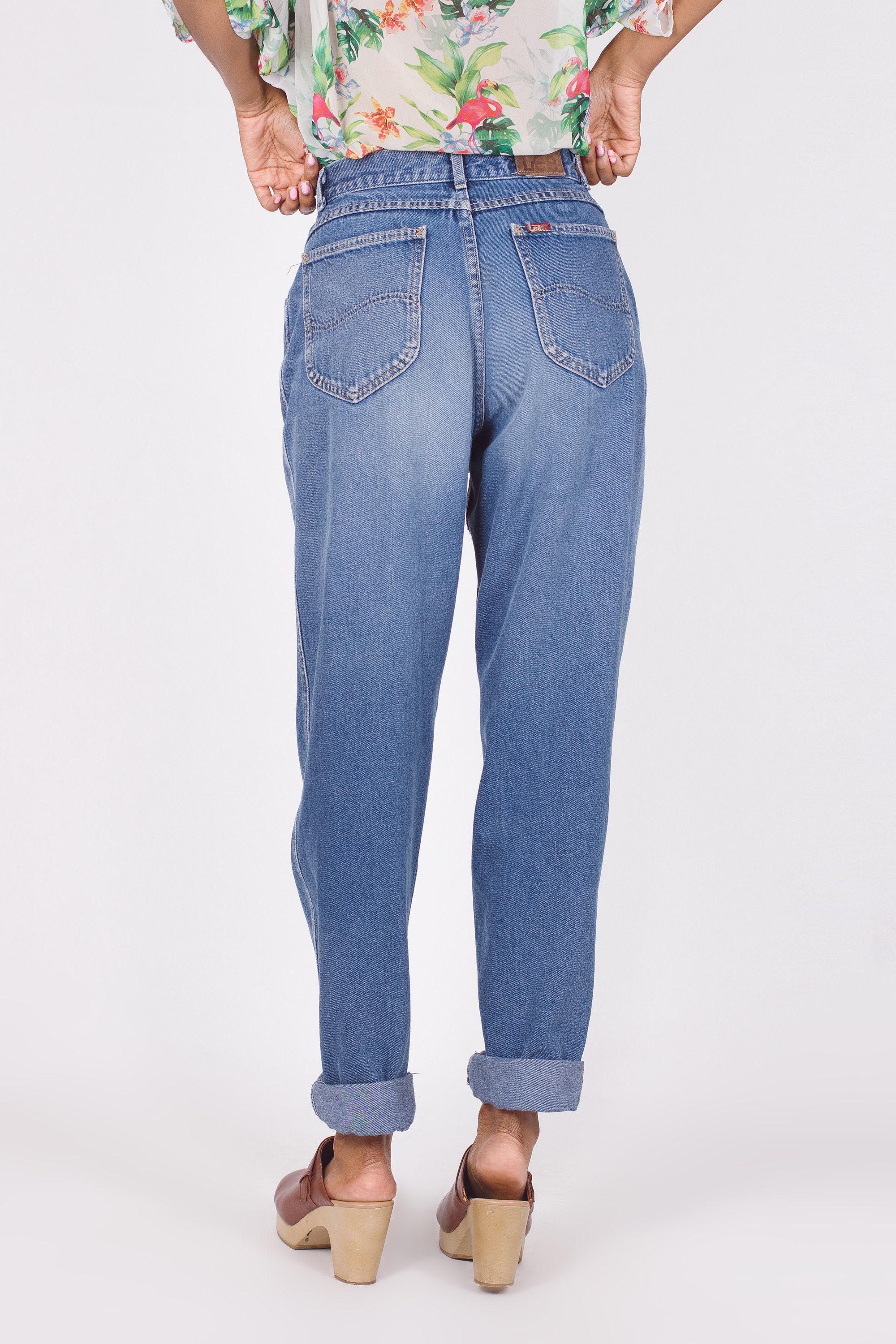 LEE BOYFRIEND JEANS S Vintage 90's 