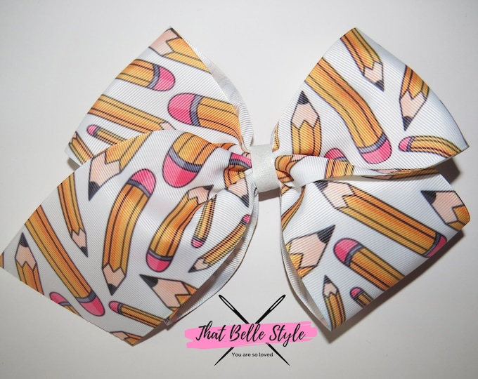 Southern Charm Hair Bow | Big Girls Ribbon Bow | Classic Schoolgirl Bow | Boutique Hair Clip | Gift for Little Lady