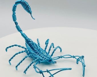 handmade wire scorpion