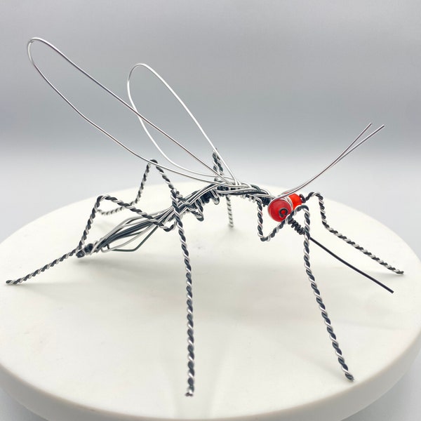 Mosquito wire sculpture