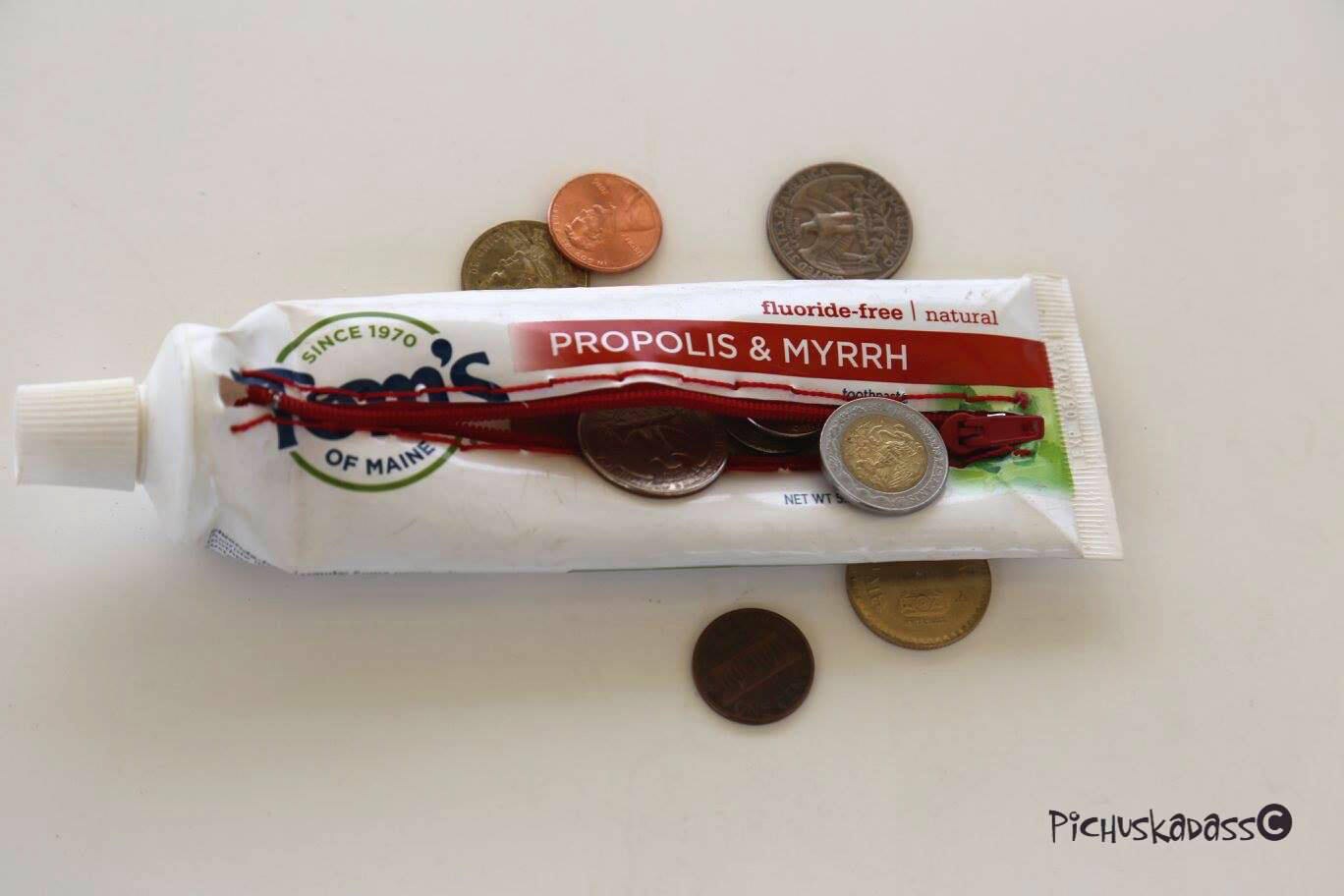 Dentist gift Organic toothpaste purse Tooth Fairy gift paste Etsy