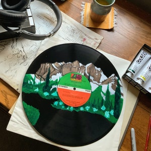 Mountain Landscape Record Painting