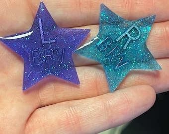 Star xray markers, x-ray markers, xray marker set, glitter stars 48 colors to choose from!