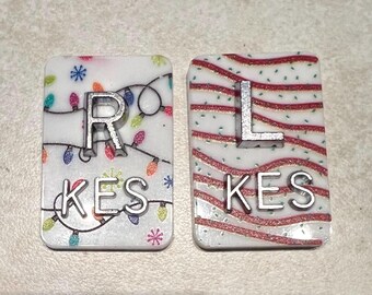Christmas xray markers, x-ray markers, xray marker set Christmas lights, Christmas cake, Xmas xray markers, winter xray markers