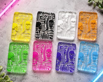 Anatomy bones holographic Xray markers, Halloween x-ray markers, xray marker radiology markers, xray marker, lots of colors