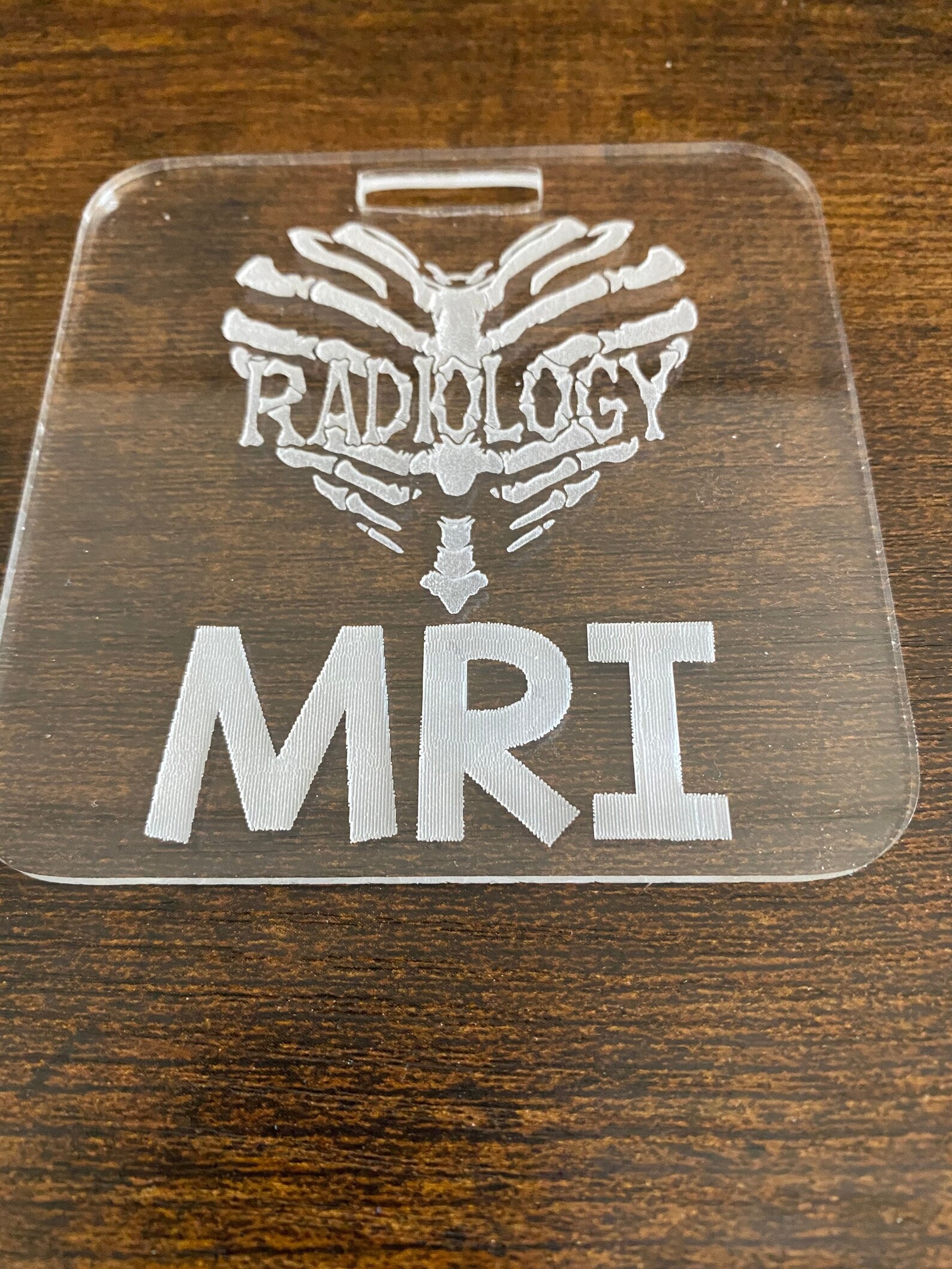 Engraved Radiology Badge Buddy Custom Badge Buddy Marker Etsy