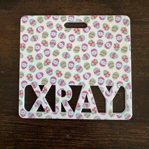 Easter Badge buddy, RN badge buddy, Custom badge buddy, Marker Parker, Medical field, teachers, Xray badge buddy, any title Easter eggs