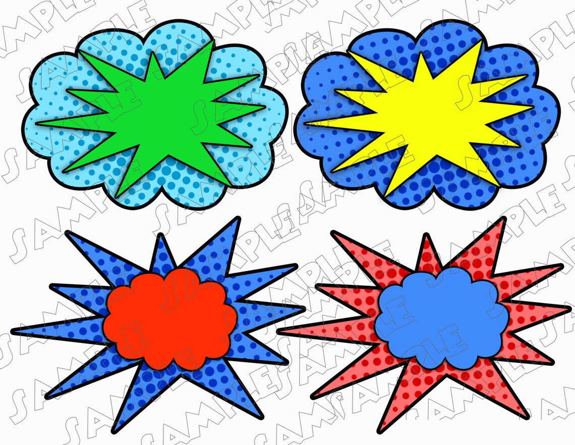 Superhero Food Labels or Tags INSTANT DOWNLOAD Uprint - Etsy
