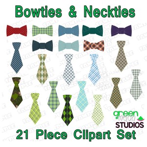 Collo di Bowtie Clipart cravatta clipart cravatte cravatte cravatte di ragazzo clipart 21 UPrint INSTANT DOWNLOAD di greenmelonstudios