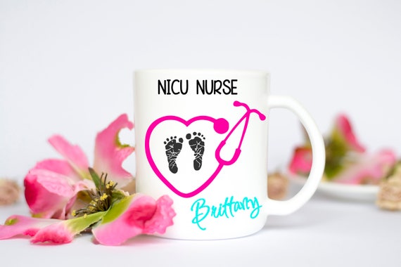 Nurse coffee cup nicu nurse coffee mug personalized nurse appreciation coffee mug gift nursing mug rn lpn np psa mug coffee mug present Il_570xn