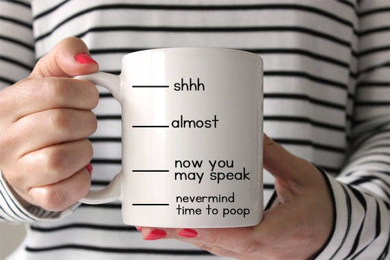 Funny Coffee Mug Time to Poop Funny Mens Gift for Men Personalized for Him Personalized Mens Gift for Dad Gift for Him or Her Poop Mug Il_570xn