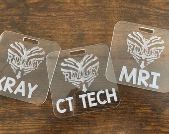 Radiology badge buddy, Custom badge buddy, Marker Parker, Medical field,  Xray badge buddy RN, any title, xray marker, work ID badge