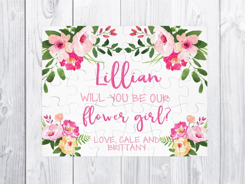 etsy will you be my flower girl