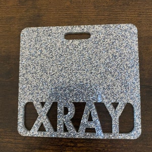 Glitter badge buddy, Custom badge buddy, Marker Parker, Medical field, teachers, Xray badge buddy RN, any title, xray marker, work ID badge