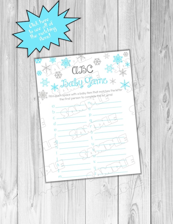 winter-wonderland-baby-shower-games-blue-snowflake-abc-baby-game