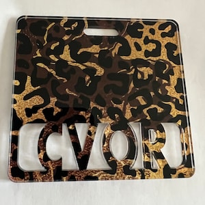 Leopard print Badge buddy, RN badge buddy, Custom badge buddy, Marker Parker, Medical field, teachers, Xray badge buddy, any title leopard