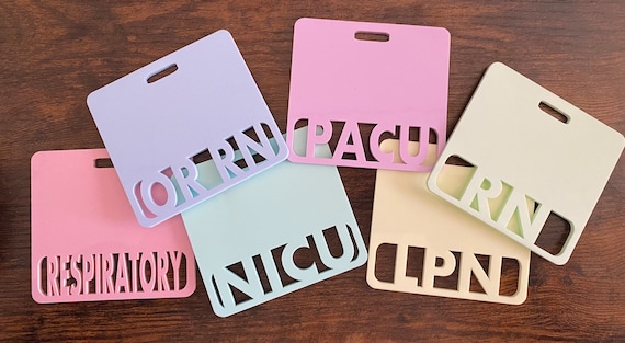 RN badge buddy, Custom badge buddy, Marker Parker, Medical field, teachers, Xray badge buddy, any title up to 11 characters, many colors Il_570xn