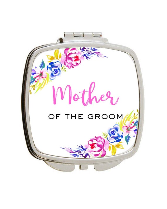 mother of the groom compact mirror