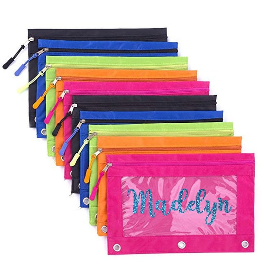 Personalized Pencil Case | Pencil Pouch | Pencil Bag | Back to School | Personalized Bag | School Supplies | Pencil pouch with name Il_570xn