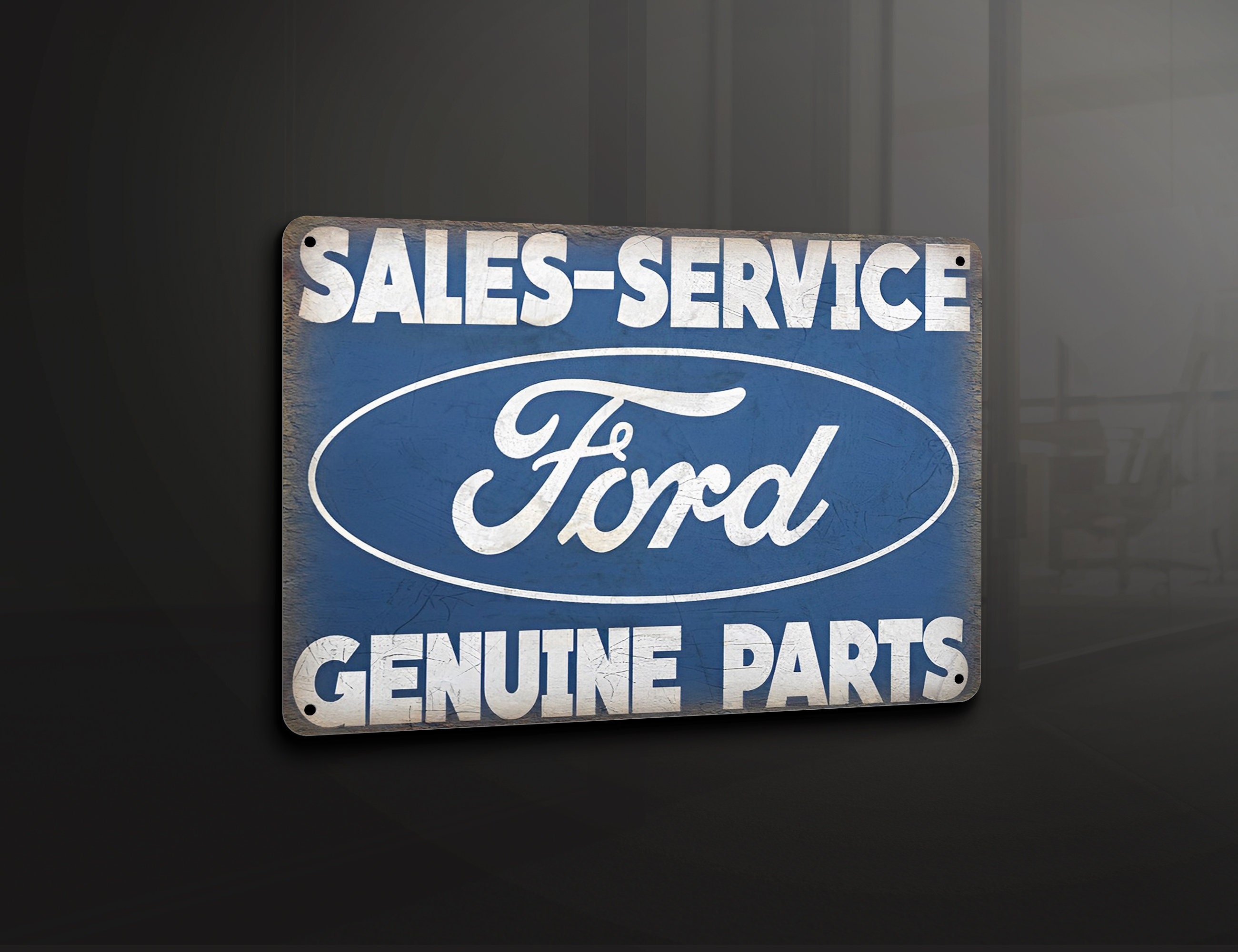 Genuine Ford Parts Sign - Etsy