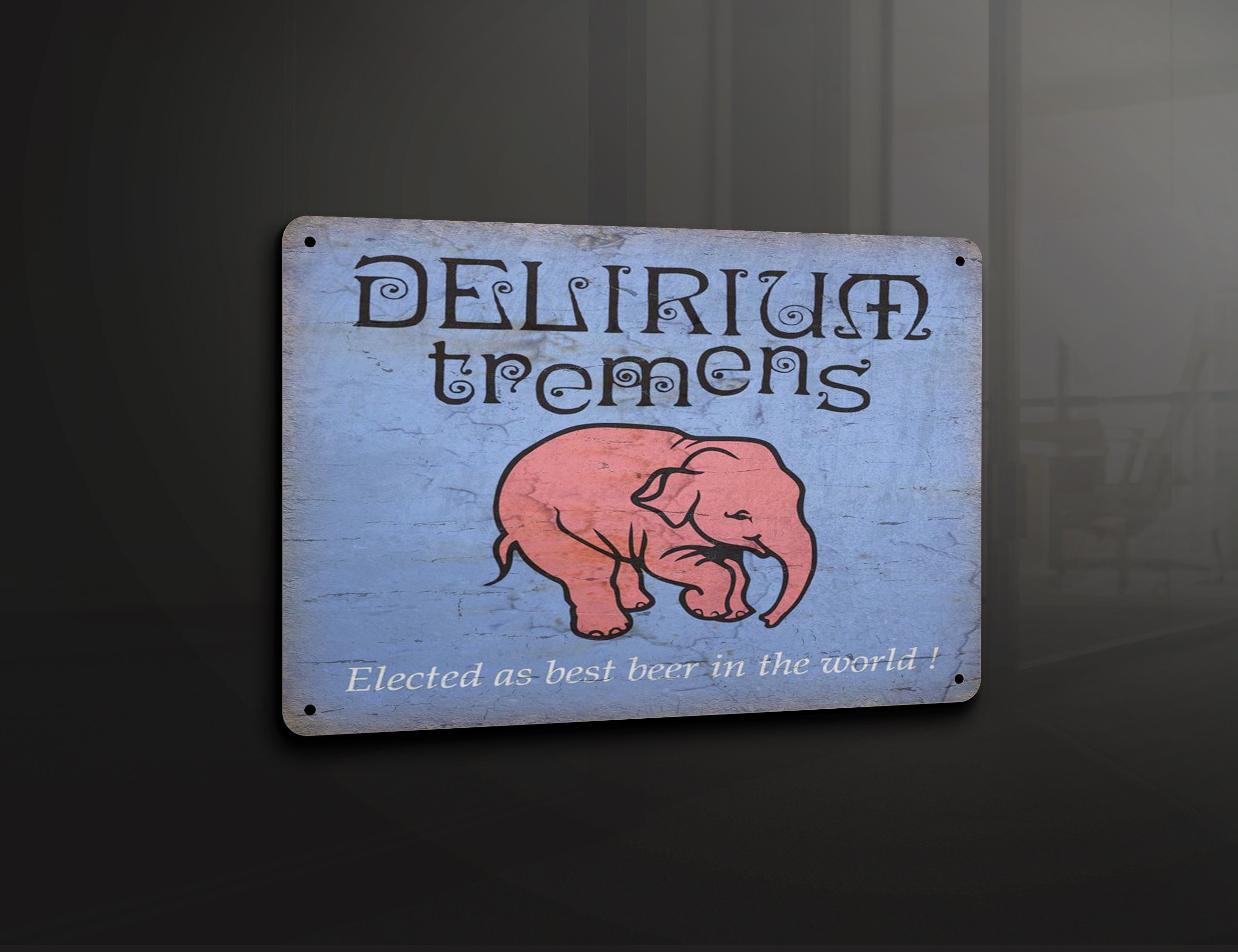 Delirium Tremens Beer Ringer Tee Delirium Tremens Beer Ringer Tee