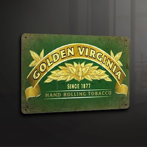 Tobacco Tin Golden Virginia
