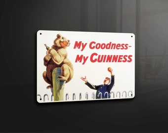 Lovely day for a Guinness  -  Metal Sign Metal Plaque Wall Art decor Signage