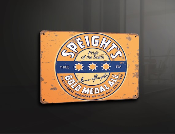 Speight's Original New Zealand Beer Drink - Metal Sign Metal