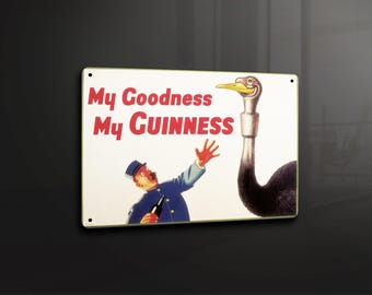 Lovely day for a Guinness My goodness My guiness  -  Metal Sign Metal Plaque Wall Art decor Signage