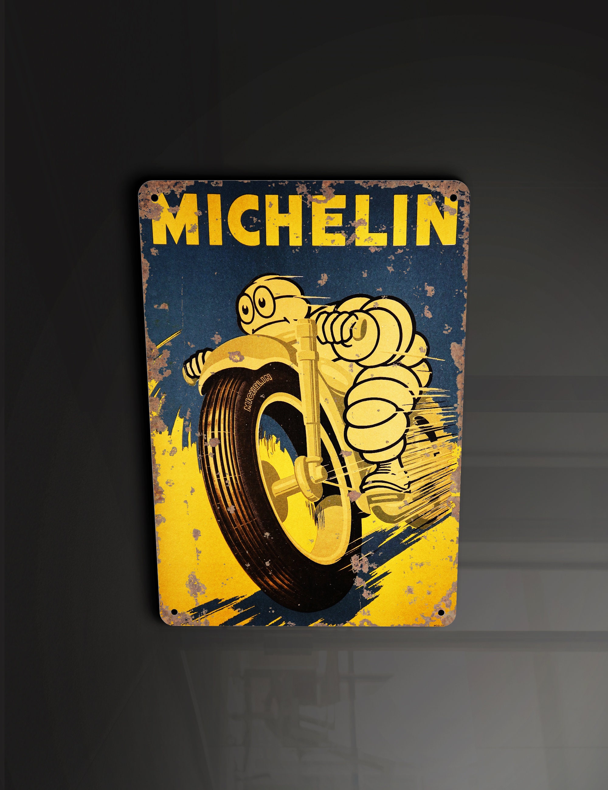 Affiche michelin dans Objets Publicitaires michelin de collection