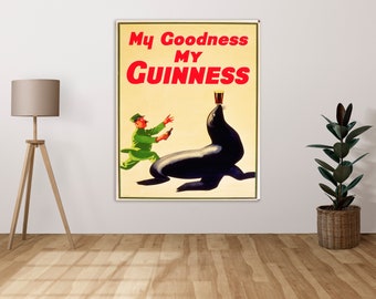 My goodness my guinness - Metal Sign Metal Plaque Wall Art decor Signage