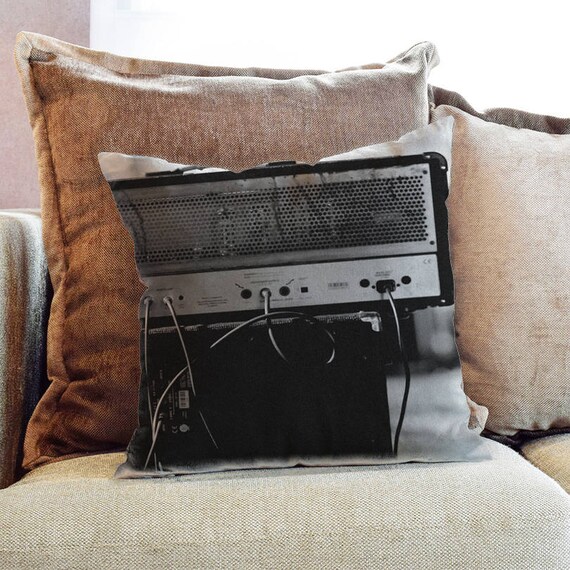 Amp Speaker Music Band Photography Decorative Pillow Throw Etsy
