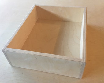 15 lb to 20 lb Pound Bulk Solid Loaf Wood Soap Mold, Optional Lid
