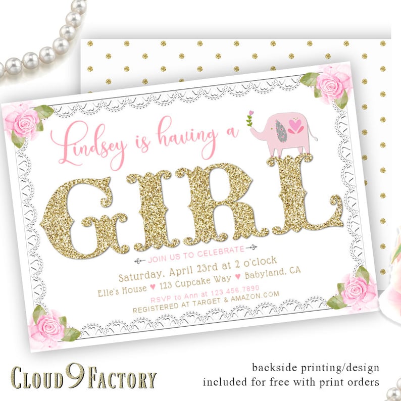 Elephant Baby Shower Invitations Elephant Baby Shower Etsy Elephant Baby Shower Invitations Elephant Baby Shower Etsy