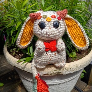 Birch – Forest Guardian of the Birch Trees – Handmade Crochet Plush