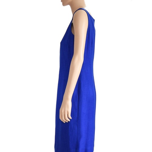 Talbots Cobalt Blue Sheath Dress, Vintage 90s, Size shops 4