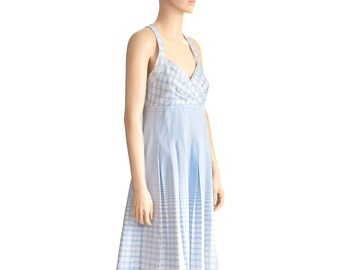 Calvin Klein Light Blue Polka Dot Dress, Vintage 90s, Size 4 - Etsy Canada