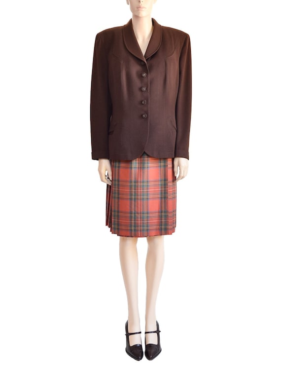 Vintage 1940s Jacket 40s Bond Fifth Avenue Wool Br