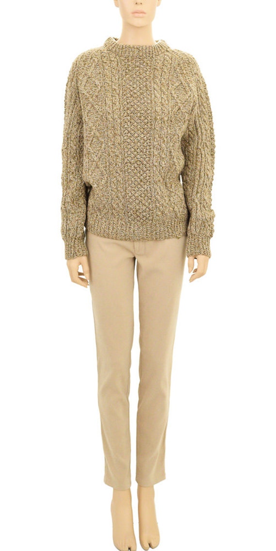 Vintage Sweater, CladyKnit-Donegal Tweed Hand Knit