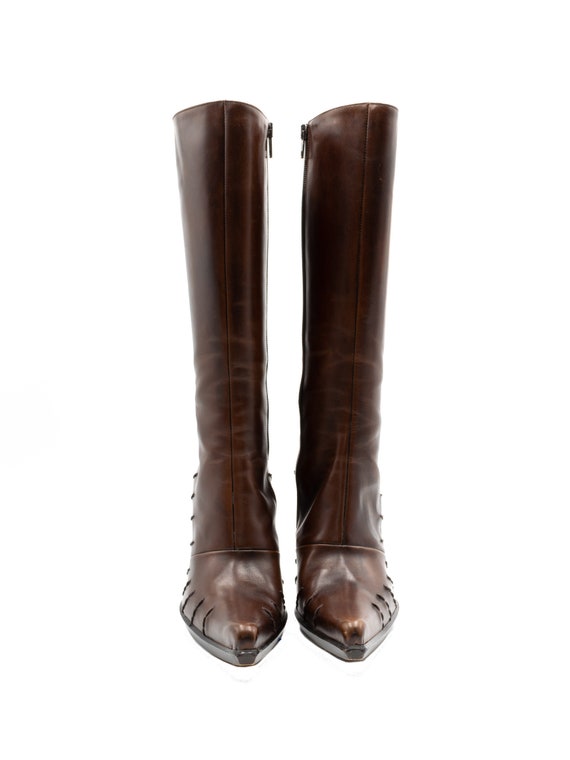 Vintage 1990s Boots 90s Debut Italian Stiletto Bro