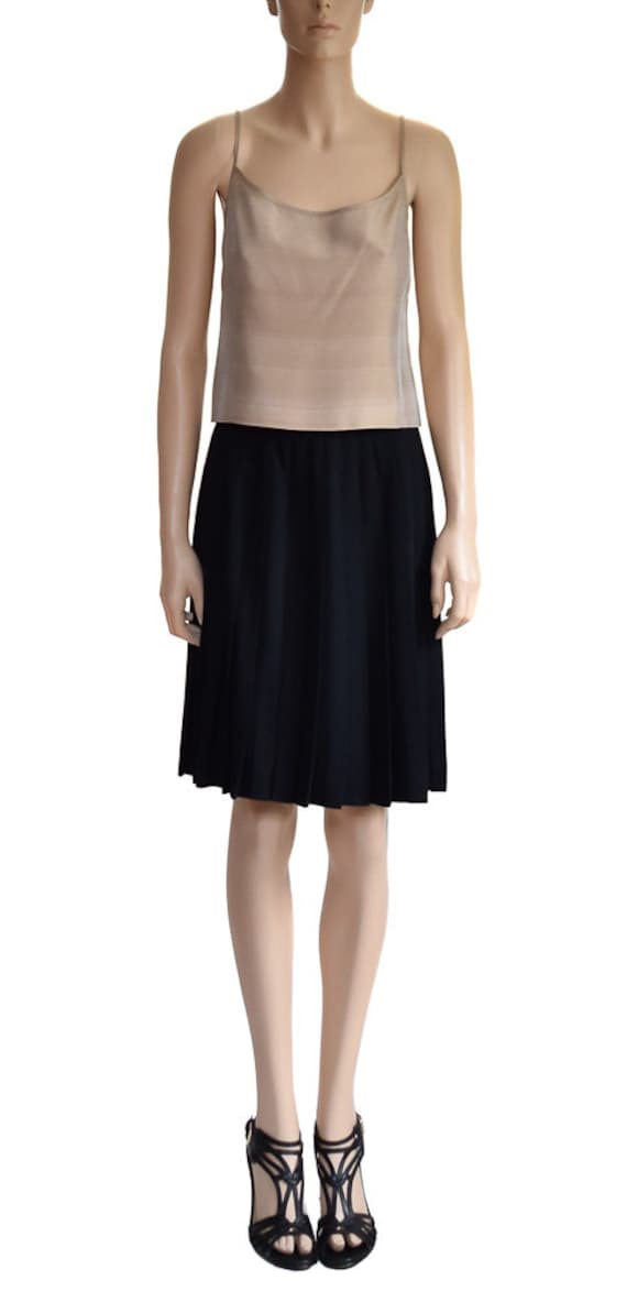 Vintage Tops, Gianfranco Ferre Studio Silk Mocha T