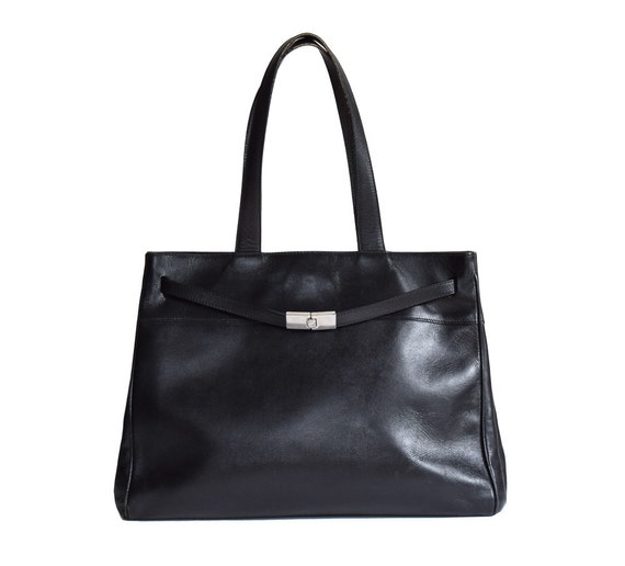 furla leather tote bag
