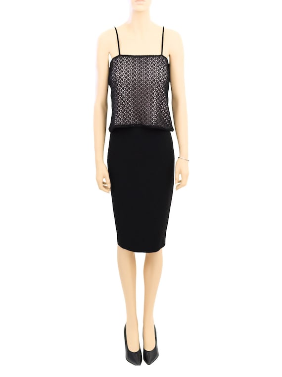 Vintage Tops, Jill Anderson Black Lace Camisole, W