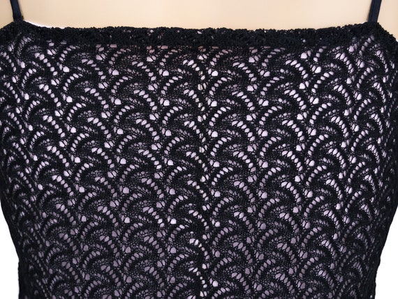 Vintage Tops, Jill Anderson Black Lace Camisole, … - image 5